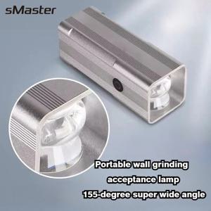 USB 인터페이스 휴대용 벽 연삭 수용 유물 LED 손전등 장식 긴 수명 레벨링 램프