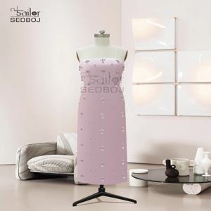 맞춤형 스트랩리스 허리 조절 슬리밍 다이아몬드 스터드 비즈 장식 롱 드레스 연회복