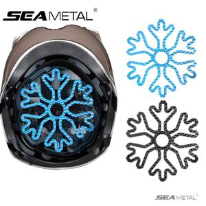 SEAMETAL 오토바이 헬멧 내부 패드 유연한 헬멧 내부 실리콘 패드 내부 보호대 헬멧 패딩 오토바이 헬멧