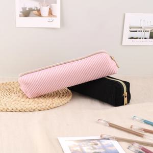 1pc 연필 케이스 솔리드 컬러 연필 케이스 학교 용품 대용량 연필 케이스 편지지 가방 연필 케이스 학교 연필 케이스