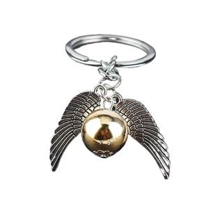 창의적인 작은 선물 날개 열쇠고리 자동차 액세서리 남녀 공용 열쇠고리 액세서리 도둑 펜던트 날개 열쇠고리