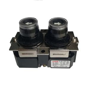 JDNN LA137 전동 호이스트 업 다운 방수 푸시 버튼 스위치 220V 마이크로 전기 제어 크레인 푸시버튼 스위치