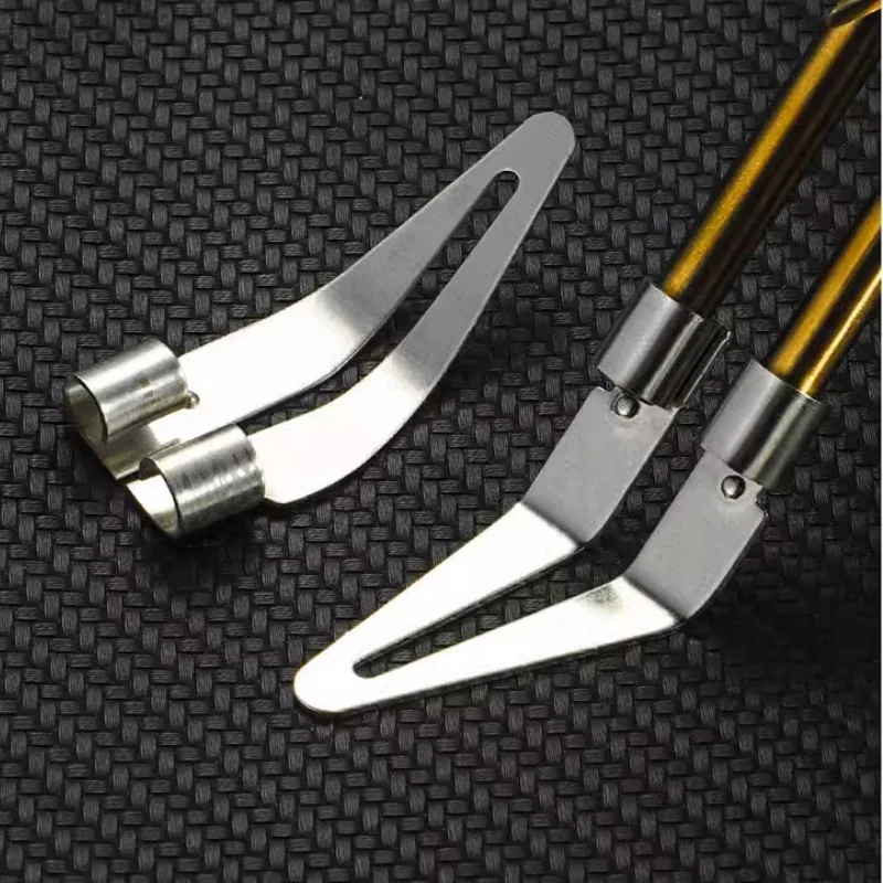 스무스 헤드 45 °   자동차 범퍼 플라스틱 용접봉용 조절 가능한 버클이 있는 스테인리스 스틸 납땜 인두기, 핫멜트 수리 T