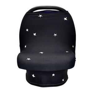 아기 카시트 커버 스타 스카이 패턴 유아용 유모차 캐노피 간호 커버 스카프 카시트 쉴드 통기성 경량