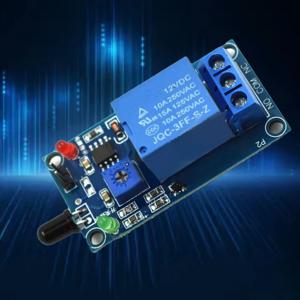 DC 12V IR 화염 센서 760~1100nm 60도 감지 각도 화재 감지 모듈 조정 가능한 감도 안정적인 성능