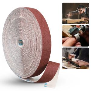 1인치 에머리 천 롤, 연속 사포(2m / 5m) 목재 연마, 금속 광택, 자동차 디테일링에 적합