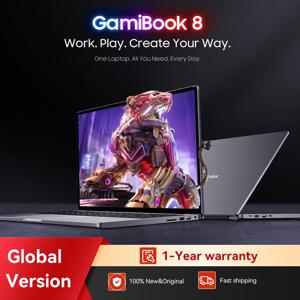 블랙뷰 게임북 8 16인치 FHD 디스플레이, 16/512GB SSD AMD 라이젠 ™   7 7735HS 노트북 57Wh 배터리 65W 고속 충전 Win11Pro Wi-Fi 6