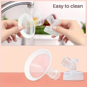 타원형 플랜지 쉴드 내장형 소프트 엣지 및 넓은 입구 커넥터 스펙트라/메델라/란시노 펌프 호환