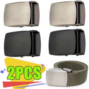 남성용 전술 벨트 버클 1개/2개, 합금 소재, 군용 캔버스 적용, 폭 3.8CM 벨트 디자인 브랜드 버클