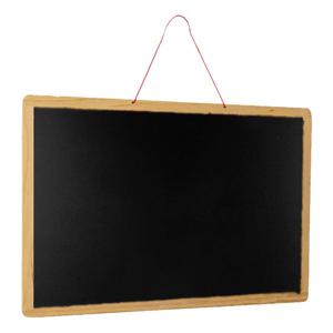1Pcs 검정 흰색 자기 나무 칠판 양면 교수형 메시지 보드 가정용 재사용 가능한 쓰기 보드