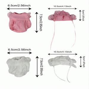 13인치 인형 옷에 맞게 어린이를 위한 실리콘 아기 옷은 13인치 인형의 좋아하는 의상을 변경합니다.