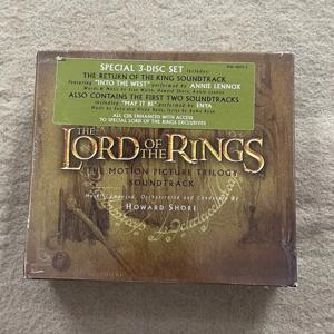 반지의 제왕 3부작 사운드트랙 3CD - 대담한 판타지 영화 음악 - 상징적인 오케스트라 악보 + 음악 수집가를 위한 보너스 카드