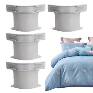 유니버설 침대 시트 코너 고정 클립 보이지 않는 침대보 고정 홀더 미끄럼 방지 시트 홀더 안전한 침대 시트 고정