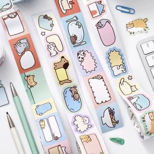 30mm X 3m 귀여운 만화 와시 테이프 DIY 저널링 장식 마스킹 테이프 플래너 문구류 스크랩북킹 사무용품