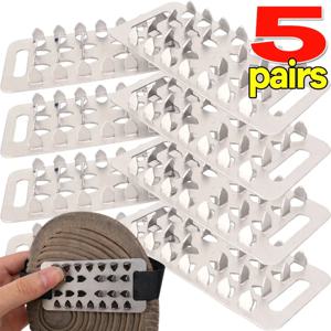 스테인리스 스틸 논슬립 아이스 클로우 스노우슈 스파이크 남녀 등산화 및 신발 논슬립 하이킹 액세서리