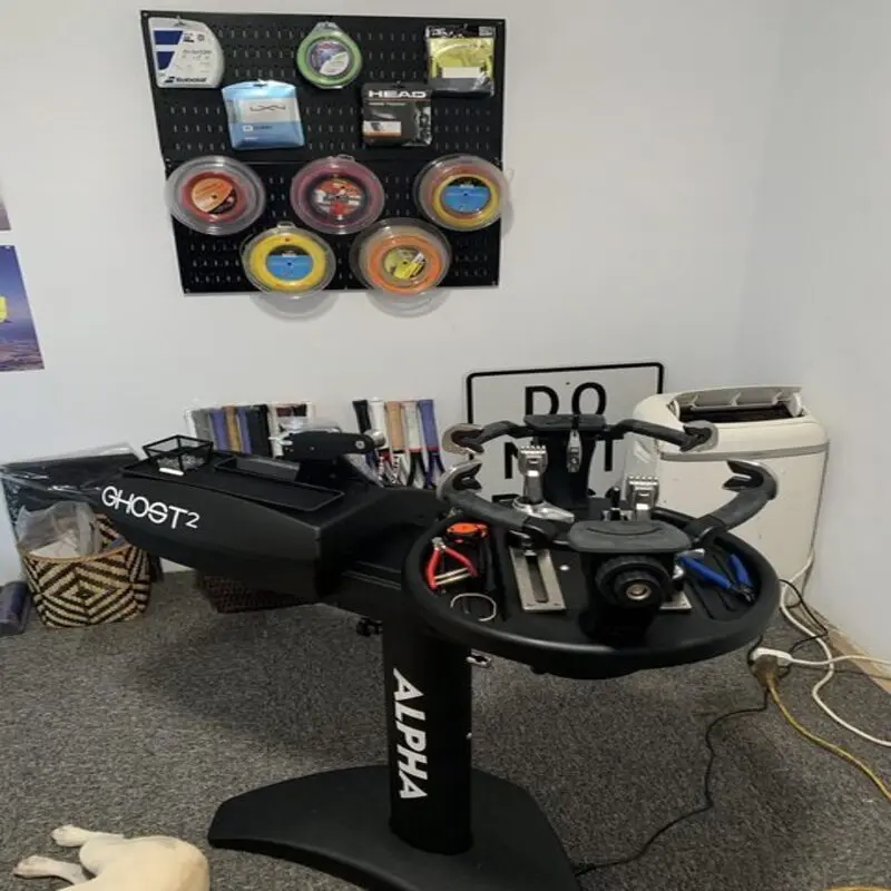 프로모션 세일 알파 고스트 2 테니스 스트링 머신