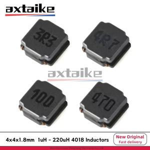 50PCS 4*4*1.8mm 1uH 2.2uH 3.3uH 4.7uH 6.8uH 10uH 15uH 22uH 33uH 47uH 68uH 100uH 2R2 4R7 470 101 221 SMD 4018 전원 인덕터 IC