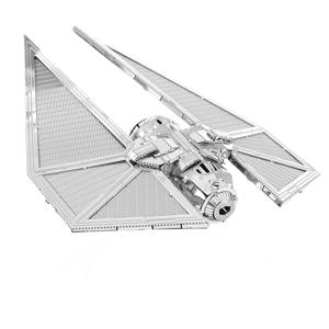 TIE 스트라이커 3D 금속 퍼즐 모델 키트 DIY 레이저 컷 퍼즐 어린이를위한 직소 장난감