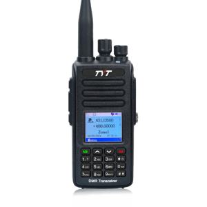 TYT MD-UV390 GPS 방수 듀얼 밴드 AES256 암호화 레코드 DMR 디지털 아날로그 워키토키, W/2800mAh USB-C 배터리, 10W IP67