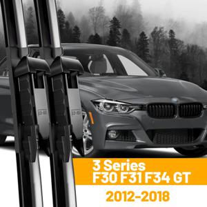 BMW 3 시리즈 F30 F31 F34 전면 와이퍼 블레이드 2012-2018 2013 2014 2015 2016 앞 유리 앞 유리 창 액세서리 24 