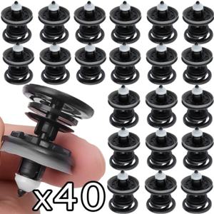 자동차 인테리어 문짝 패널 푸시 카드 클립, 캐디 투란 티구안 골프 4 5 6 7 파사트 CC 폴로 비틀 제타 T5 용 패스너, 7L6868243