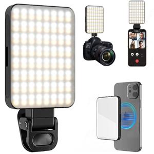 아이폰에 대 한 미니 자기 전화 Selfie 빛 태블릿 노트북 컴퓨터 비디오에 대 한 Magsafe 포켓 빛 TikTok YouTube 촬영 메이크업