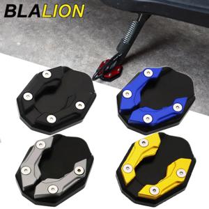 BLALION 알루미늄 합금 오토바이 자전거 킥 스탠드 익스텐더 풋 사이드 스탠드 확장 풋 패드 지지대 오토바이 액세서리