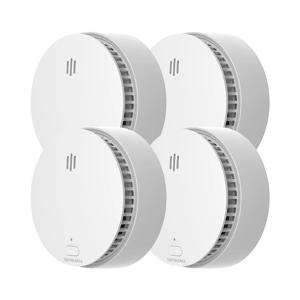 IMOU 상호 연결 연기 경보, 10 년 배터리 수명, 가정용 화재 경보, 스코트랜드 상호 연결 연기 감지기, 4 개