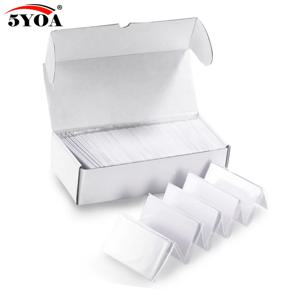 5YOA 10/20/50/100/200pcs EM4305 T5577 빈 카드 RFID 칩 카드 125 khz 복사 재기록 가능 쓰기 가능 재작성 중복 125khz
