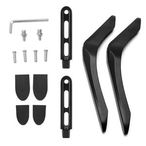 LCD 스크린 스탠드용 강철 TV 베이스 안정적이고 내구성이 뛰어남 - 견고한 강철은 최대 15kg의 하중을 운반할 수 있음