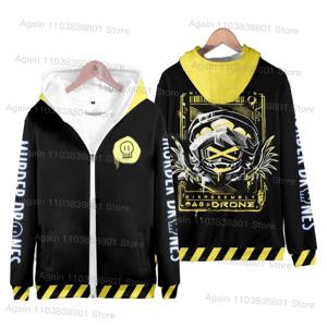 Y2K Y2K MURDER DRONES Best Friends N UZI 고양이 귀 까마귀 남여 streetwear 봄/가을 십대 카와이 탑 성격 의류