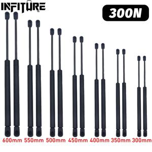 2pcs 300N 300-600mm 자동차 가스 스트럿츠 스프링 충격 리프트는 RV Windows 스토리지 댐퍼 TV 캐비닛 캠핑카 뒷 창 침대 커버를 지원합니다
