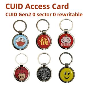 Gen2 CUID 변경 가능 키 카드 13.56MHz 에폭시 카드 Android 앱 MCT 수정 UID 재기록 가능 블록 0 쓰기 가능 카드 cuid 액세스 카드