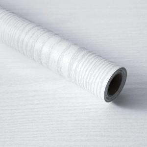 화이트 우드 그레인 접착 필름 - 가구, 주방 캐비닛 및 조리대용 자가 점착 비닐 랩 - 붙였다 떼었다 DIY 홈