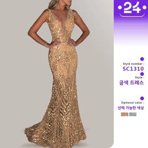 2025년 여름 섹시한 민소매 롱 이브닝 드레스 여성용 드레스 신상 웨딩드레스 미드 웨이스트 기타 원단 연례 모임