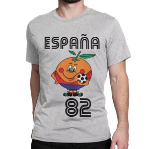Naranjito T 셔츠 남성 여성 T 셔츠 Crewneck Espana 82 스페인 마스코트 1982 축구 축구 티 셔츠 의류 플러스 사이즈