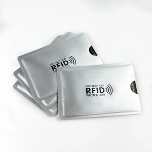 휴대용 RFID 차단 슬리브 다양한 색상 신용 카드 보호대, 전자 도난으로부터 카드 보호