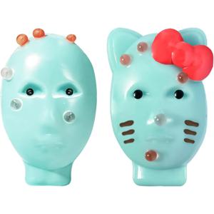 여드름 꺼내기 장난감, 필러 도구가 포함된 여드름 꺼내기 스퀴시 페이스, 재사용 가능한 셀프 필링 스트레스 해소 장난감 (성인용)