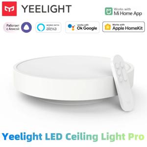 글로벌 버전 Yeelight 스마트 LED 천장 조명 PRO Wifi 연결 2700-6500K Apple Homekit용 디밍 가능 스마트 음성 제어