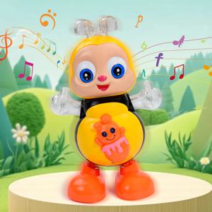 어린이 전자 애완 동물 음악 장난감 만화 전자 보컬 장난감 꿀벌 소리 플래시 조명 노래 춤 여자아이 남자아이 선물