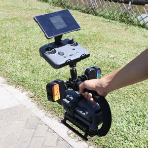 DJI 매빅 4 프로 드론 개조 확장 마운트 브래킷 U자형 핸드헬드 팔로우 촬영 스탠드 세트 (RC Pro 2용)