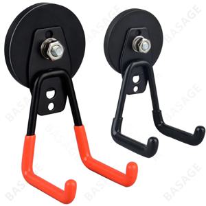 강력한 자석 차고 후크, 못 없는 설치, 고하중, 미끄럼 방지, 방수, 원예 도구에 적합, 43mm