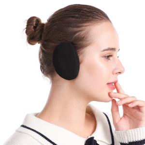 1 쌍 밴드리스 귀마개 패션 두꺼운 겨울 귀 커버 야외 여성을위한 추운 날씨를 따뜻하게 유지