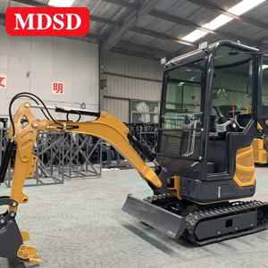 공장 직영 미니 크롤러 굴삭기 EPA CE 소형 굴삭기 1.8톤 농장 정원용 미니 굴삭기 저렴한 가격 DDP 배송