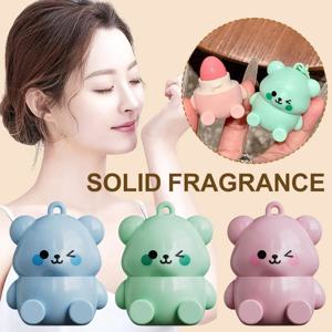 여성 남성 바디 페로몬 향수 고체 밤 오래 지속되는 플로럴 향 데오도란트 휴대용 고체 향수 콜로뉴 4g