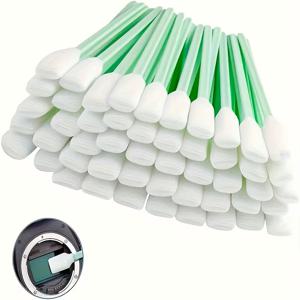 30개 클린룸 플라스틱 손잡이 청소용 면봉, 광학 장비, 카메라 및 자동차 부품 청소에 적합