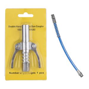 신형 잠금 클램프 그리스 건 노즐 니플 중형 고압 퀵 릴리즈 그리스 건 커플러 EF001