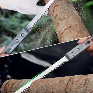핸드쏘 정원용 톱, 340mm 목공용 톱, 목재 및 벽 패널 절단용 미니 톱