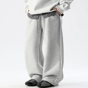 듀킨 400G 헤비웨이트 남성용 스트레이트 스웨트팬츠 2025 가을 신상 패션 캐주얼 액티브 릴랙스 핏 팬츠 남성 의류