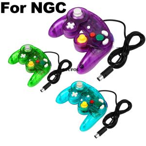 GameCube NGC 용 새로운 유선 게임 컨트롤러 NGC 게임 콘솔 Dropshipping 용 단일 버튼 유선 게임 패드 조이스틱
